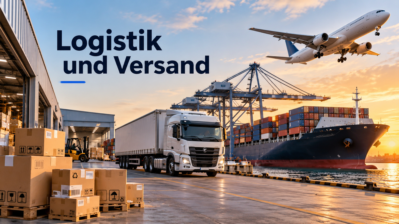 Logistik & Versand – Versandkartons und Lieferlogistik