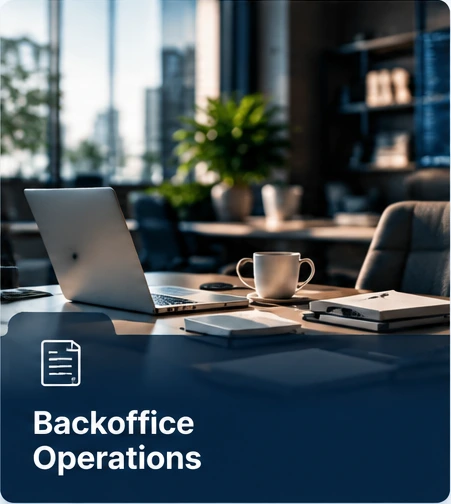 Backoffice Operations – professioneller Arbeitsplatz
